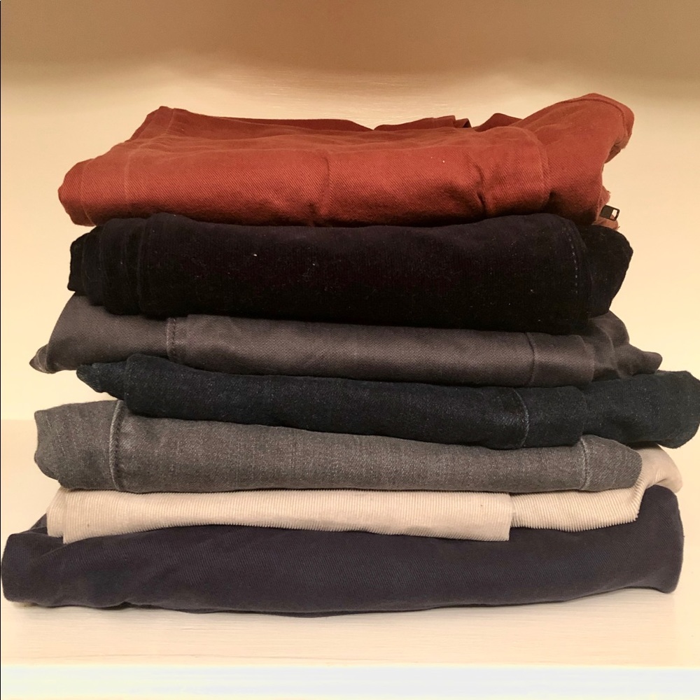 LOFT size 8T pants lot (seven pairs!!)